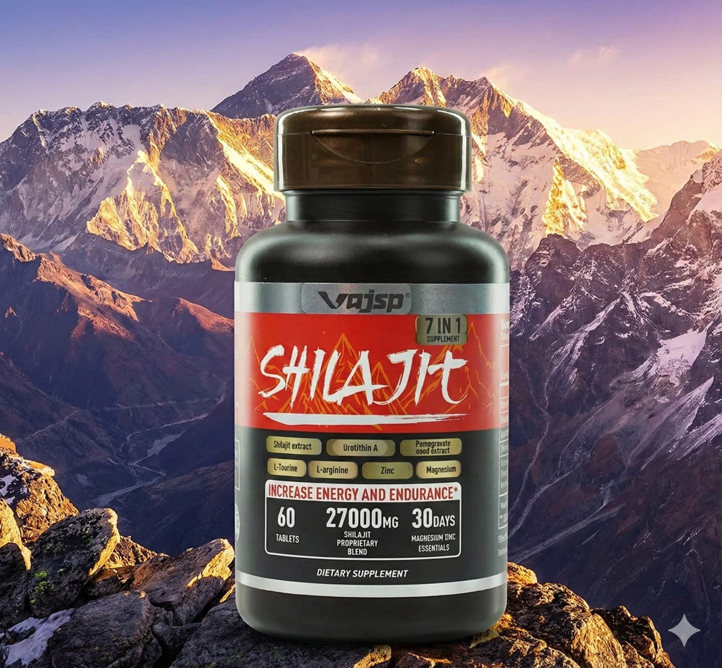 vajsp shilajit 7-in-1 energy and endurance supplement