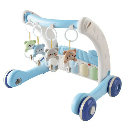 Kids Game 2-in-1 Baby Gym With Walker