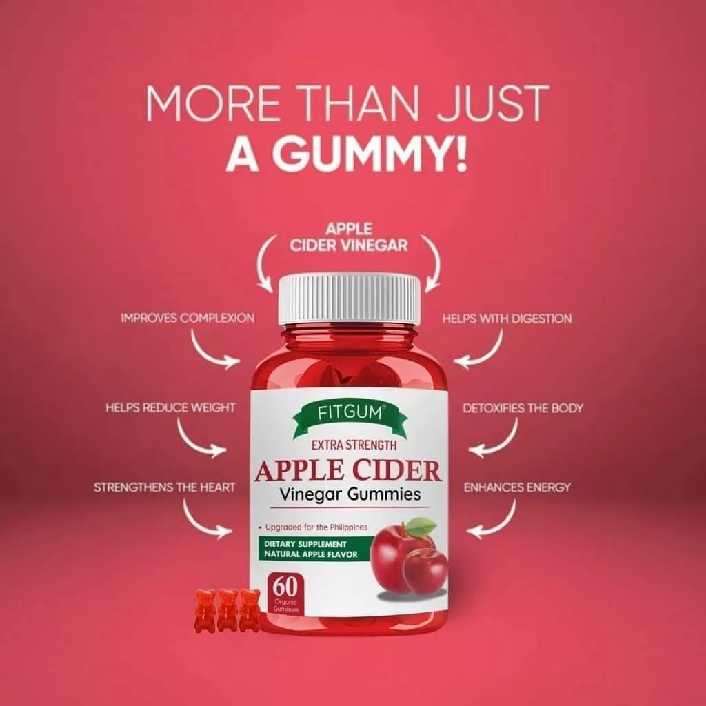 FitGum - Extra Strength Apple Cider Vinegar Gummies